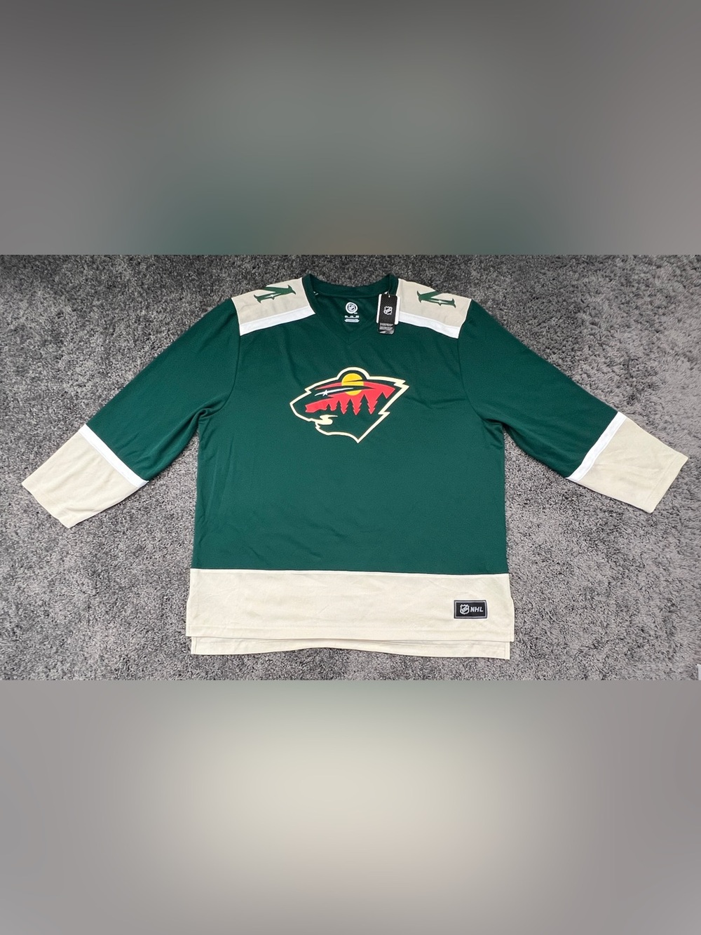 KIRILL KAPRIZOV Minnesota Wild Jersey Men’s Size 2XL NHL Green Home NWT Licensed